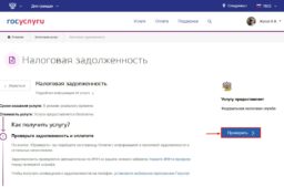 Проверить налоговую задолженность