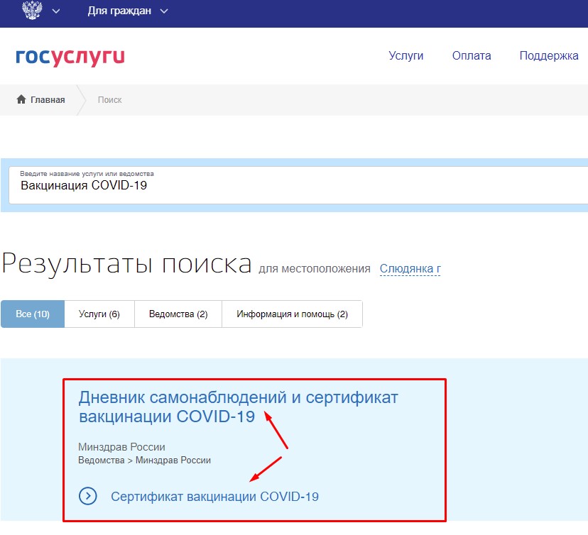 Где в госуслугах посмотреть сертификат на вакцинацию от ковида на компьютер